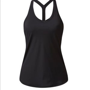 Lululemon | Fast lane singlet tank top | black